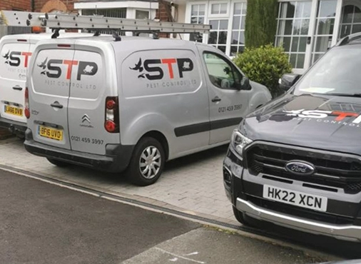 STP Pest Control Worcester Vehicles